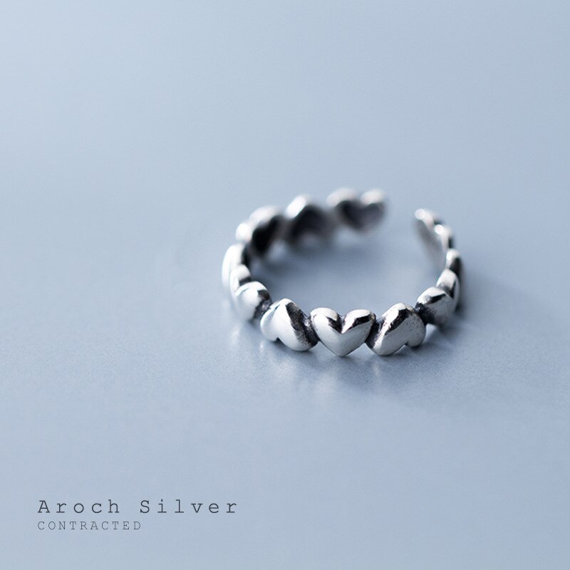 Arrivals Charmant Hart Ring Voor Vrouwen Boho Knuckle Partij Ringen Gothic Punk Sieraden Cadeaus Voor Meisjes