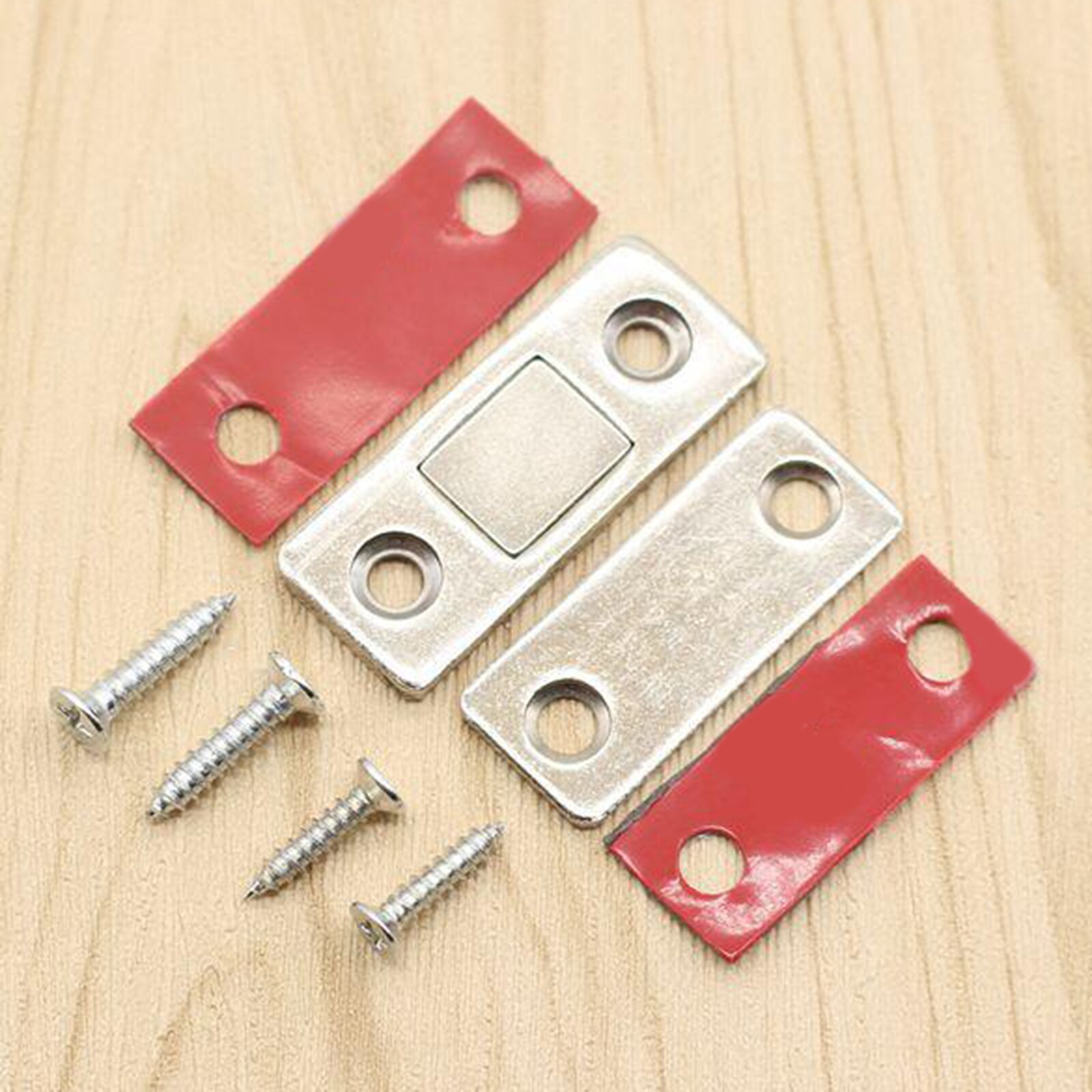 2Pieces Door Closer Cabinet Catch Latch Cupboard Catch for Drawer Kitchen Closet Door Bathroom