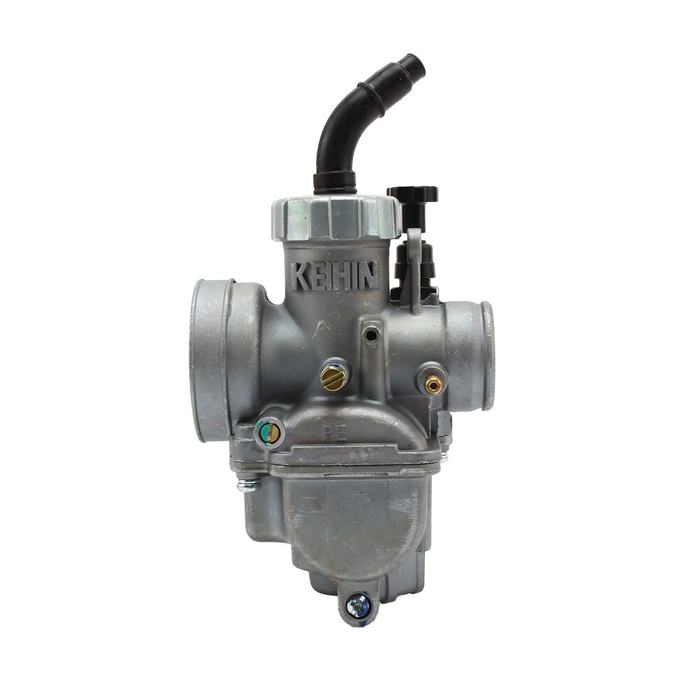 Carburador de motocicleta PE24 PE26 PE28, 24mm, 26mm, 28mm, deslizante plano, Manual, para Scooter, ciclomotor, ATV, Dirt Bike: 24mm Manual