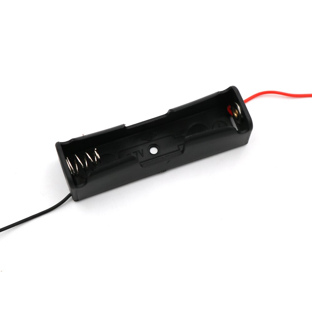 1p 2p 3p 4p serie parallelforbindelse 3.7 v 18650 lithiumbatteri 18650 batteriholderstik opbevaringsæske boks ledningskabel: 1p