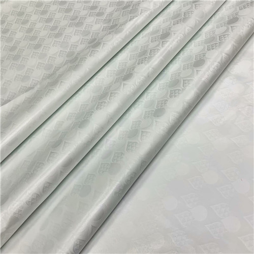 Echt bazin riche getzner atiku stoff für männer 100% baumwolle brokat jacquard stoff bazin riche Stoff5Garten/einstellen L1402-: Weiß