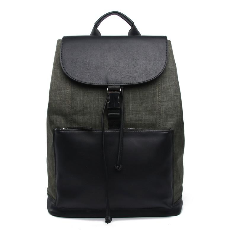 neue Trend der Männer Schüler Rucksack Reise Rucksack Laptop Rucksack Männlichen Kühle Schule Taschen Für Teenager Jungen Mochila: Grün