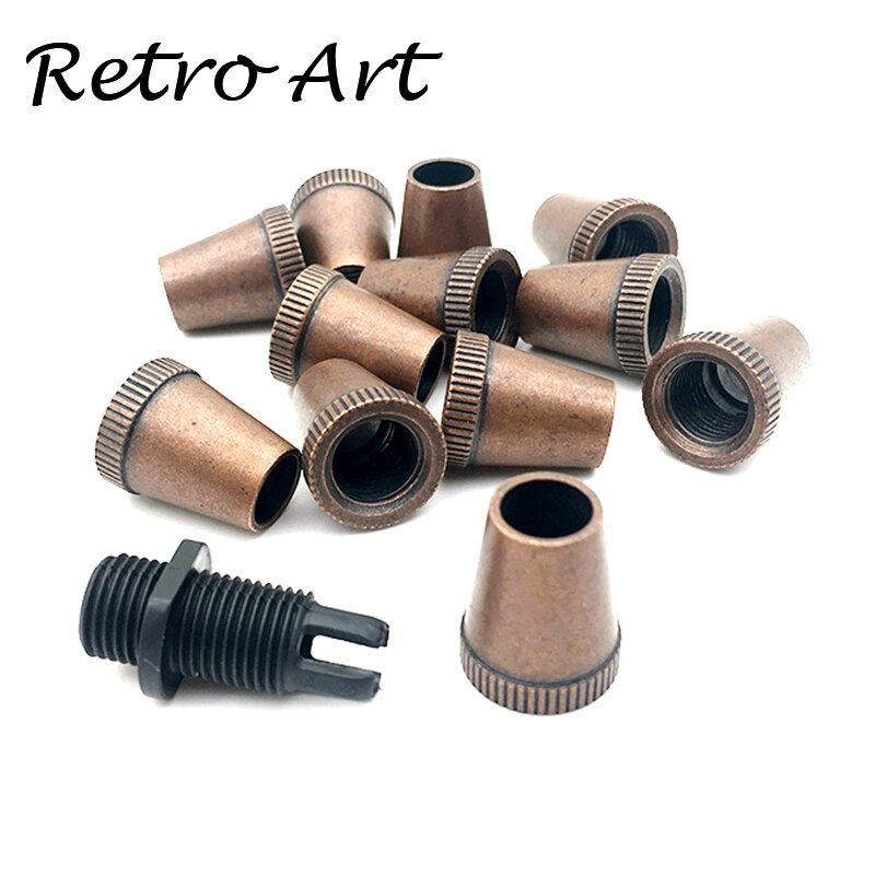 Pendant Metal Cord Grips Retro Cable Clamp Lock Polish Lamp Wire Lock