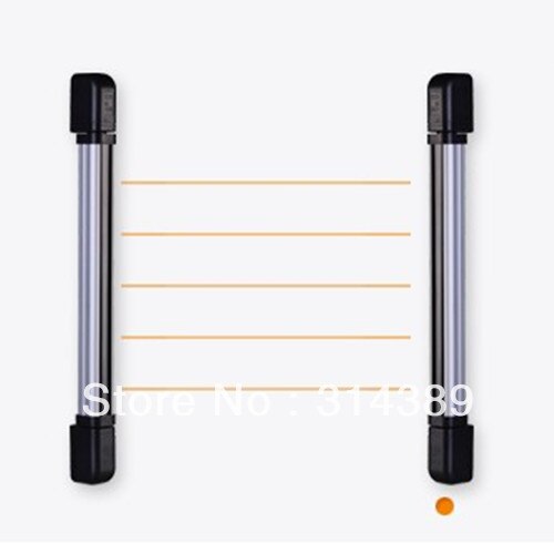 48 cm height Infrared barrier detector and Infrared Barrier with two beams of detection range 60 meters