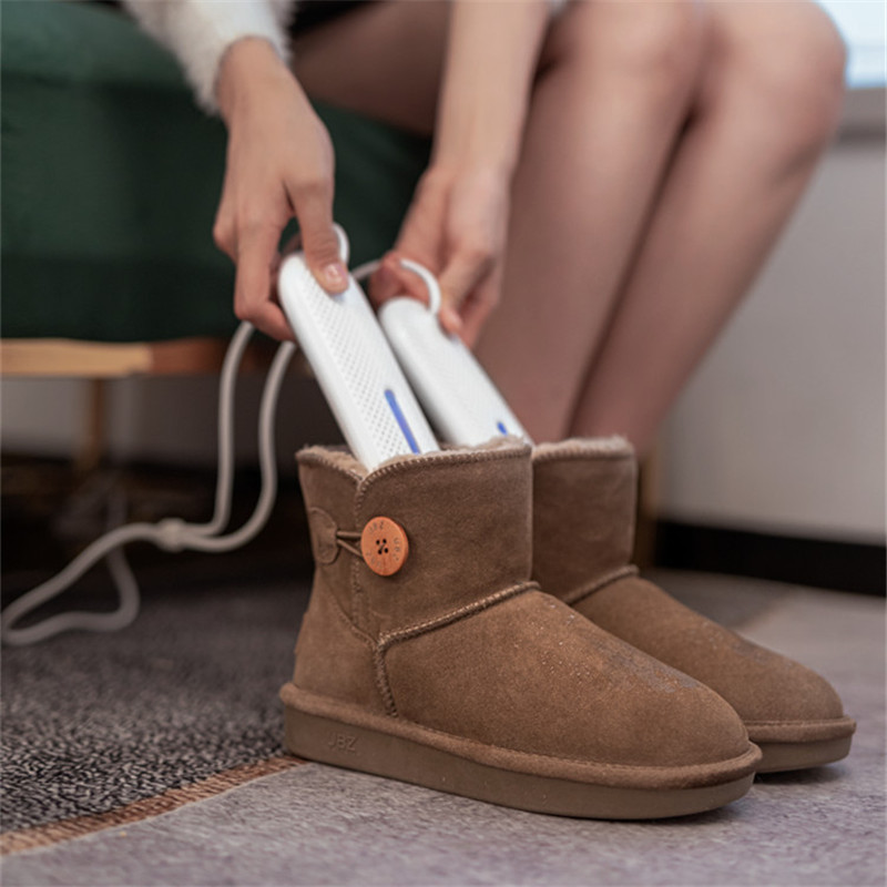 11W 220V Schuhe Trockner Tragbare Elektrische PTC Heizung Schuhe Sterilisation Trocknen Maschine Zeit Einstellung Konstante Temperatur