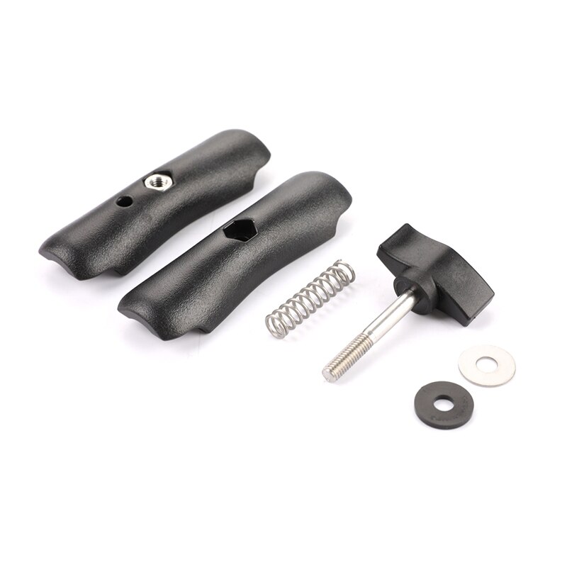 Double Socket Arm with 1 inch Ball Base Mount Motorcycle Camera Extension