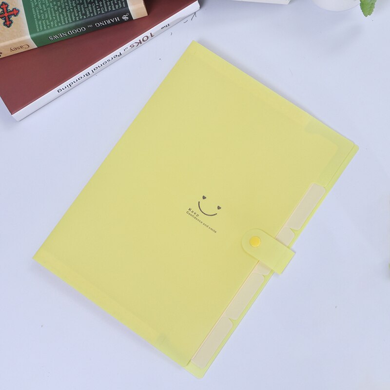 1Pc Map A4 Bestand Document Bag Pouch Bill Map Houder Organizer Kantoorbenodigdheden Document Organizer Binder Carpetas: YL