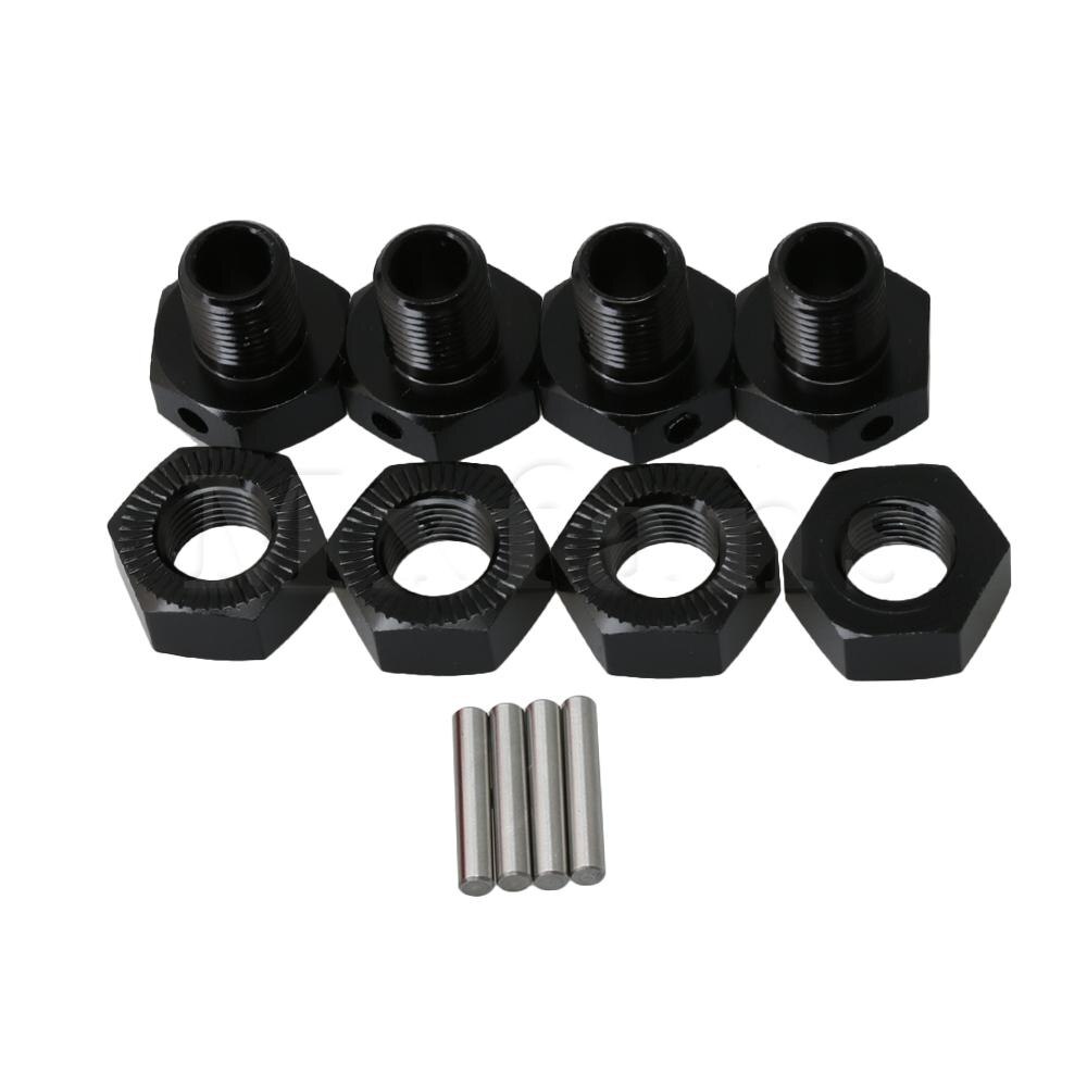 Mxfans 4 Sets EA1015 17mm Wheel Hex Nut Drive Hex Hexagonal Joints for JLB RC1:10 Golden Cheetah Largefoot Car
