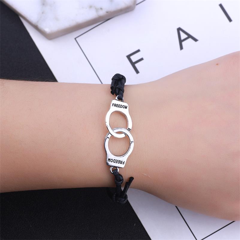 Neue Männliche Und Weibliche Studenten Farbe Leder Einfache Armbinde Armbinde Geeignet Für Valentinstag Schmuck: schwarz