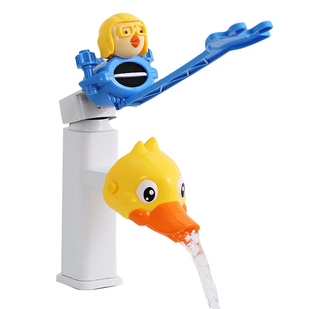 Kids Water Tap Faucet Extender Water Saving Cartoon Silicone Faucet Extension Tool Help Children Washing Hand Water Tap Extender: G