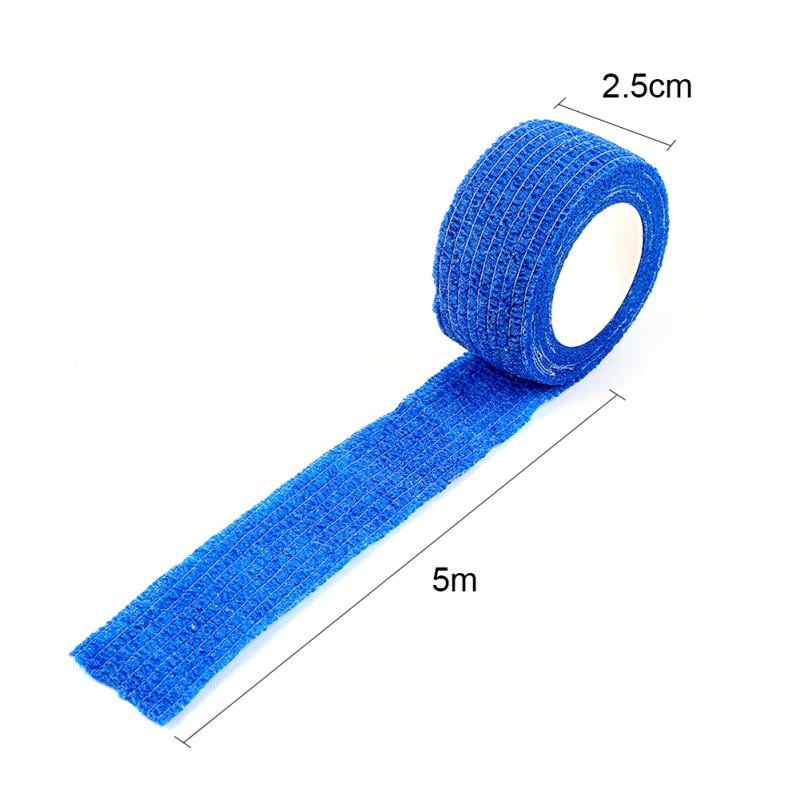 5M Hansaplast Kleurrijke Sport Tapes Kinesio Pleister Elastische Bandage Wrap Tape Voor Fitness Vinger Enkel Palm Hansaplast: Blauw