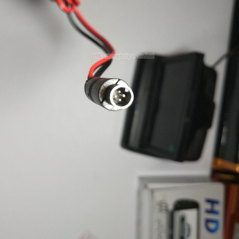 6 M Auto RCA Video 4-Pin Verlengkabel voor Achteruitrijcamera Truck Trailer