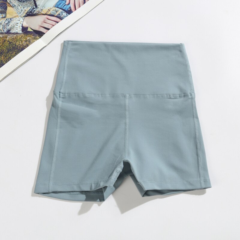 Heiße Frauen Casual Hohe Elastische Taille Engen Fitness Dünne Dünne Tanzen Shorts Einfarbig Übung Shorts Weibliche Mädchen Sommer Herbst