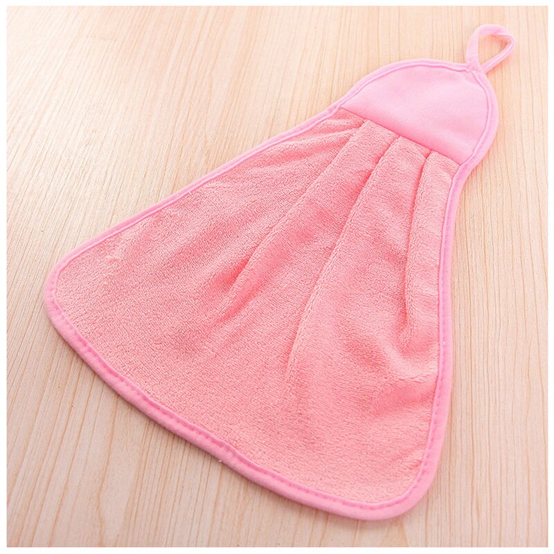 Kitchen Towel Dish Cloths Super Absorbent Kitchen Wash Cloth Wiping Towel for Drying Dishes Wiping Dish Rags Home Dish Cloth: Pink