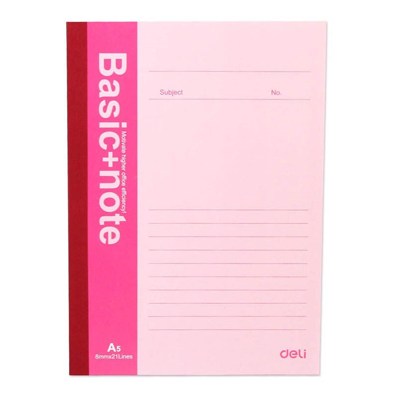 Effective office stationery notebook A5/40 diary notes soft copy notepad 7651