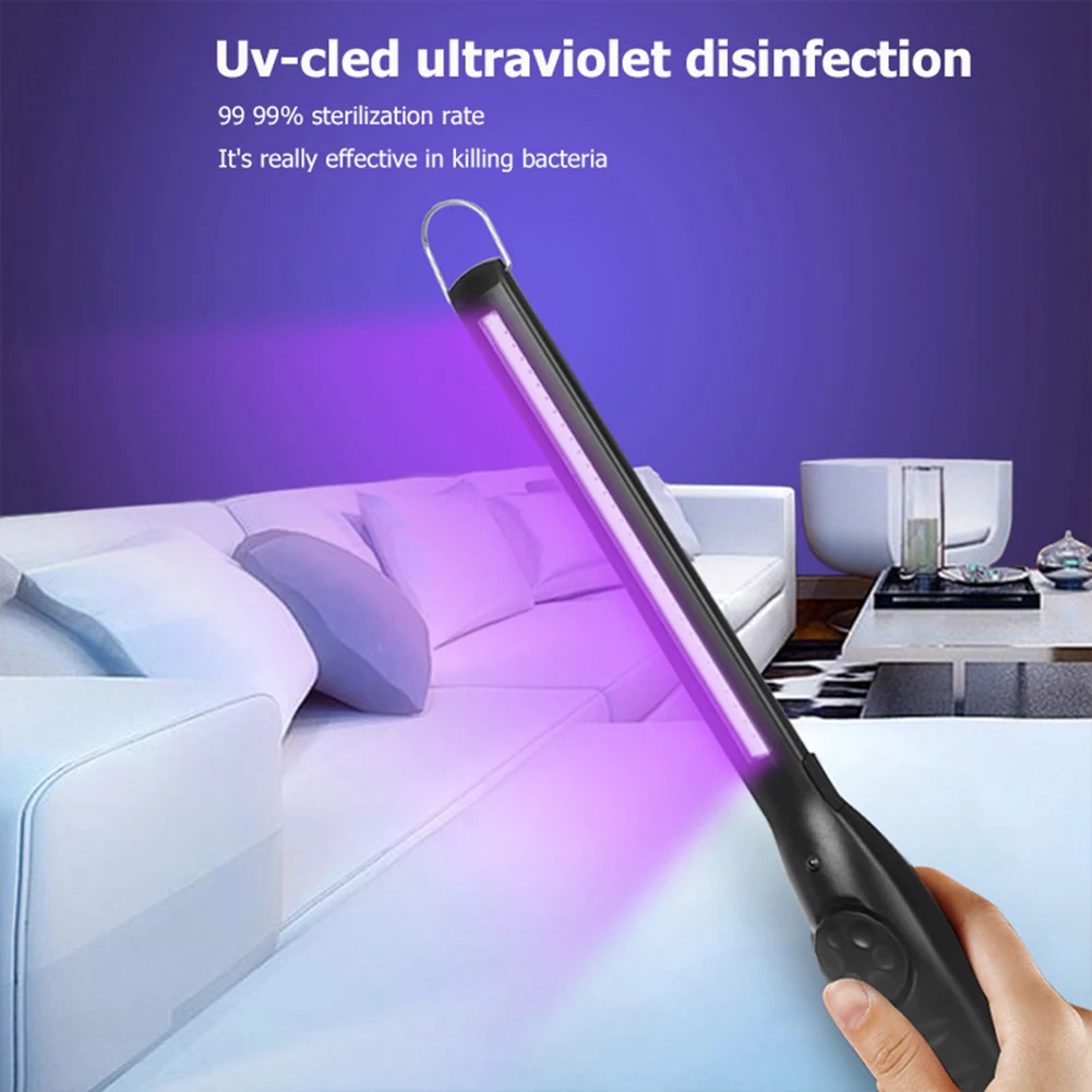 LED Haushalt UV Sterilisator Desinfektion Licht Handheld Sterilisieren Instrumental Stick Kleine Desinfektion Lampe Hause Gerät