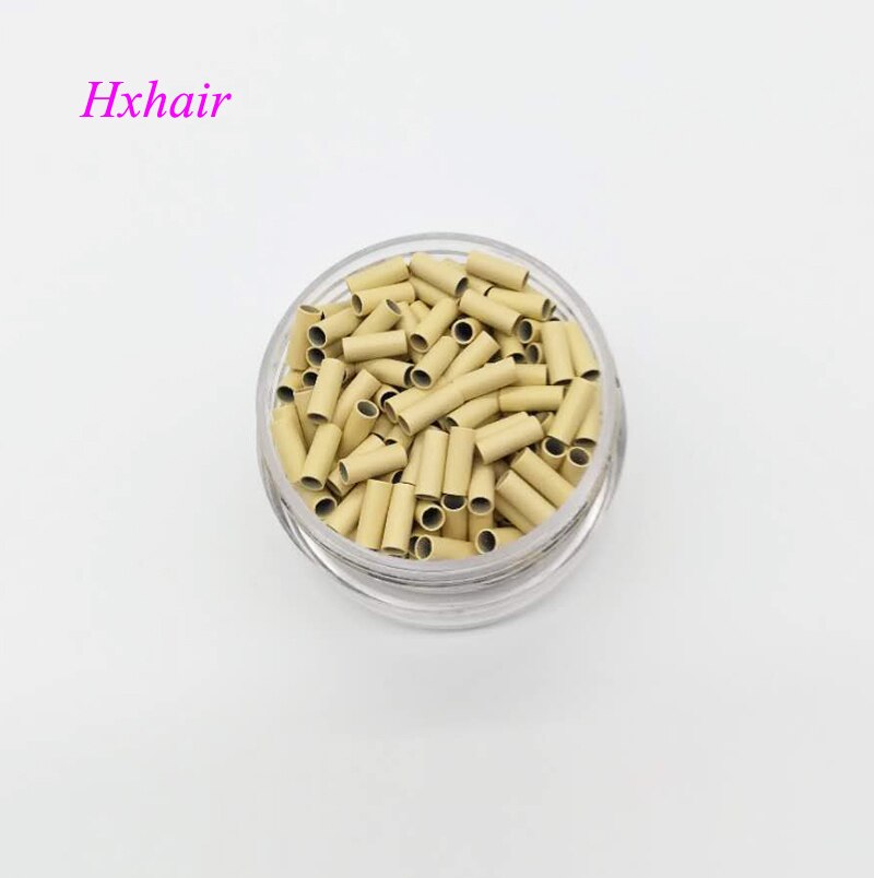 -1000 stks 2.8mm Koperen Buis Micro Ringen/Links Kralen/Zwart D-Bruin Bruin L -bruin Blond