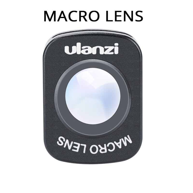 Mini Wide Angle Macro Lens for Dji Osmo Pocket 10X HD 4K Macro Lens Gimbal Accessories Magnetic Ulanzi OP-5 OP-6 Lenses: Grey