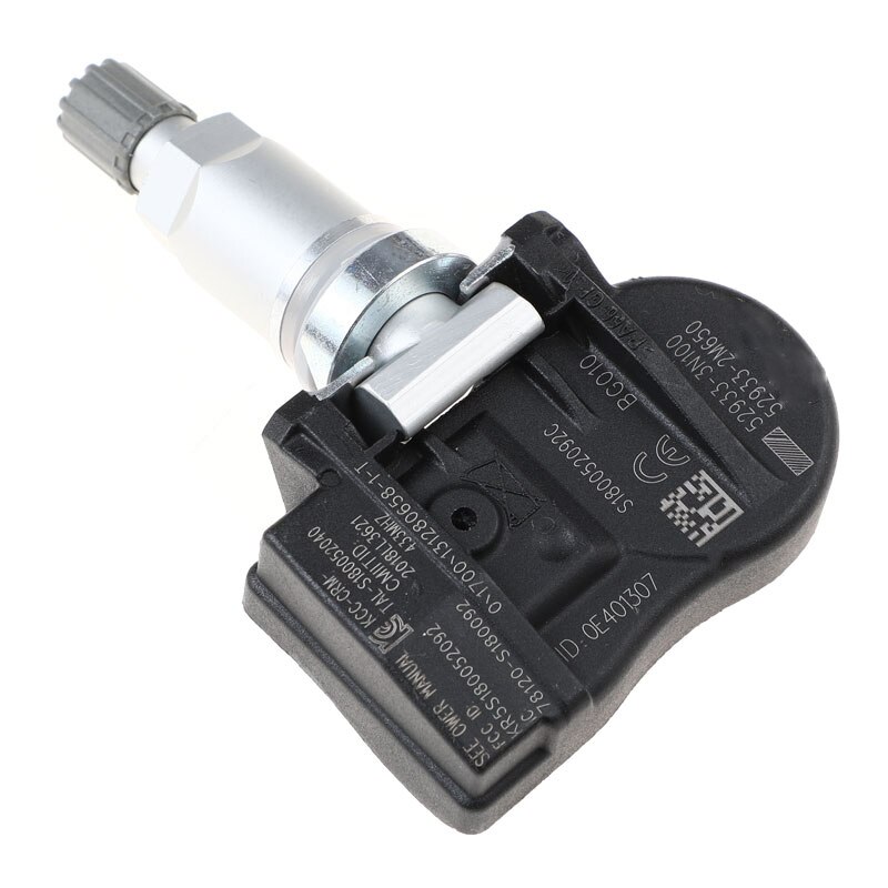 4 STUKS TPMS Sensor Bandenspanning Sensor Voor Kia CEED 433MHZ 52933-2M650 529332M650 52933-3N100 529333N100