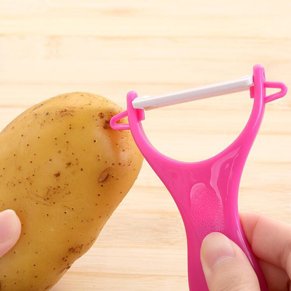 2 stuks keramische dunschiller groente fruit keramische aardappelschiller schilmesje kookgereedschap keukengadget multifunctionele dunschiller