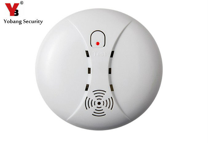 Inalámbrico WIFI GSM hogar RFID seguridad antirrobo pantalla táctil completo sistema de alarma antirrobo kit de Sensor francés, ruso, español voz: smoke detector