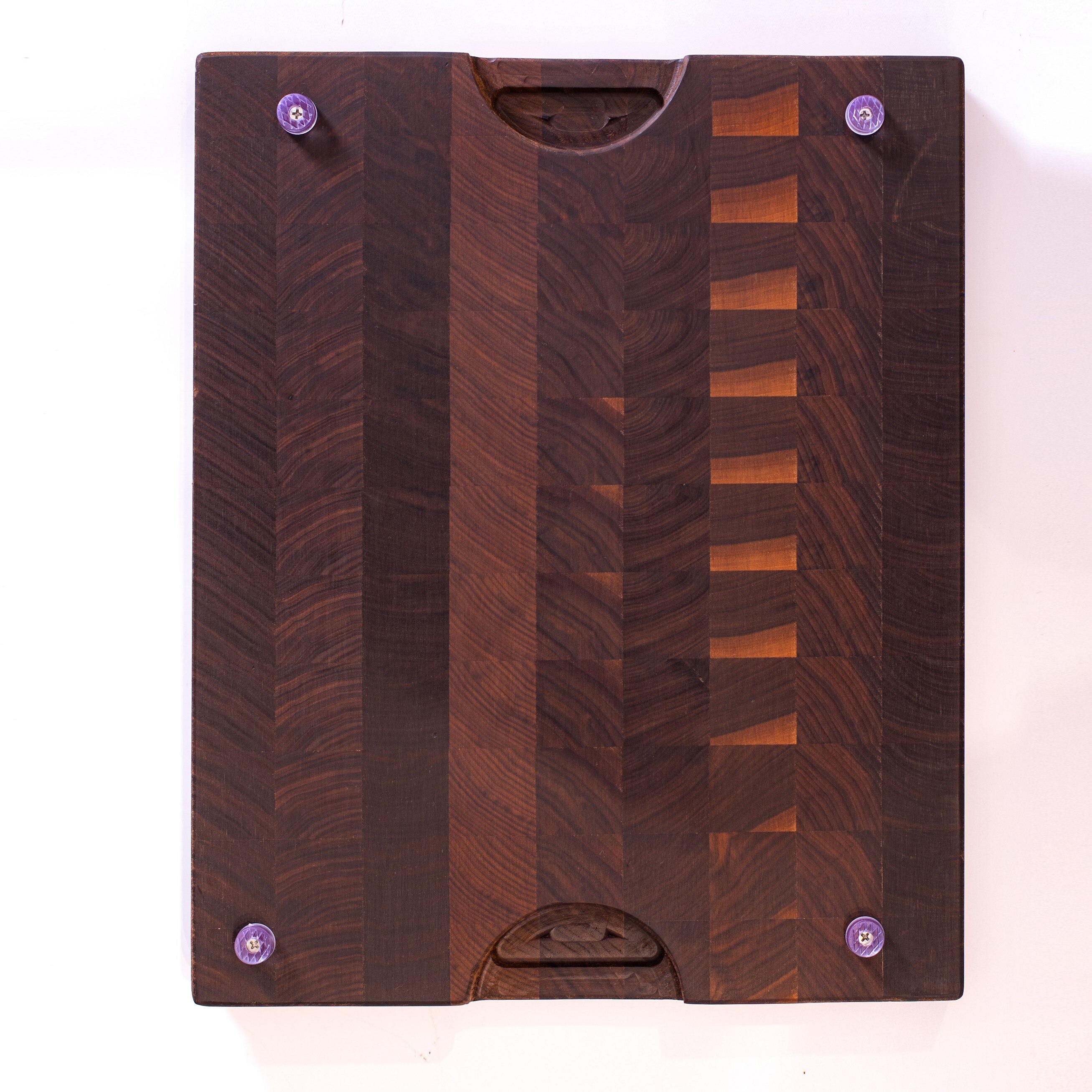 walnut wood chess cutting board end -grain cutting board wood chopping blocks