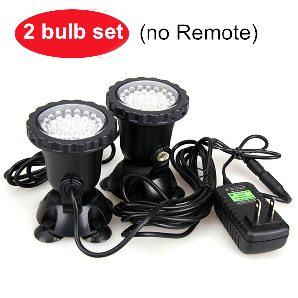 LED Unterwasser Lichter Wasserdichte Lampe RGB 36leds Unterwasser Spot Licht für Schwimmbad Brunnen Teich Wasser Garten Aquarium: RGB / 16-20W