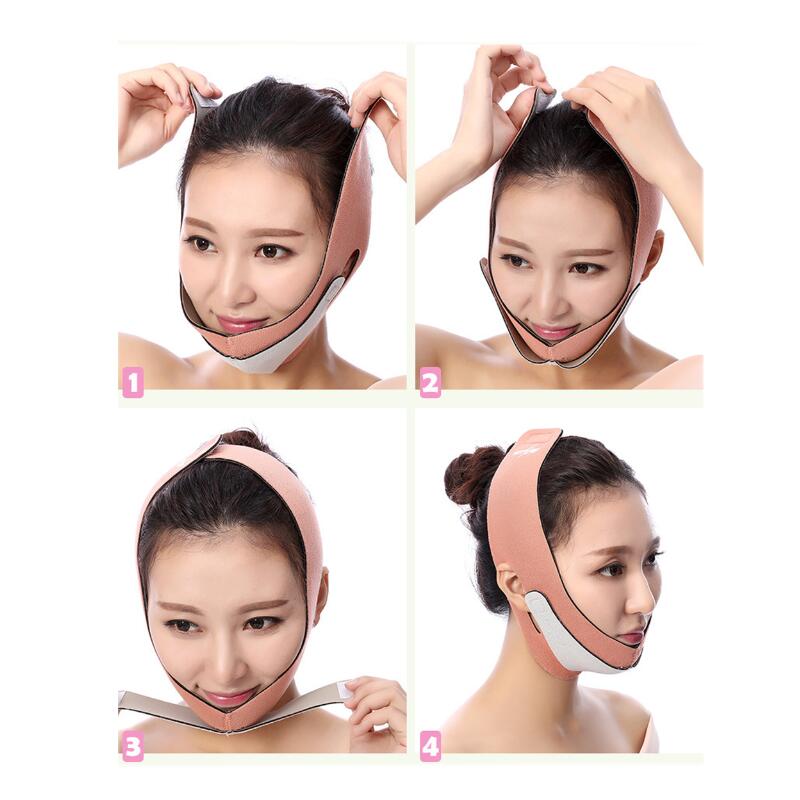 Face Lift Tools Thin Face Mask Slimming Facial Thin Masseter Double Chin Skin Thin Face Bandage Belt Women Face Care Beauty Kit