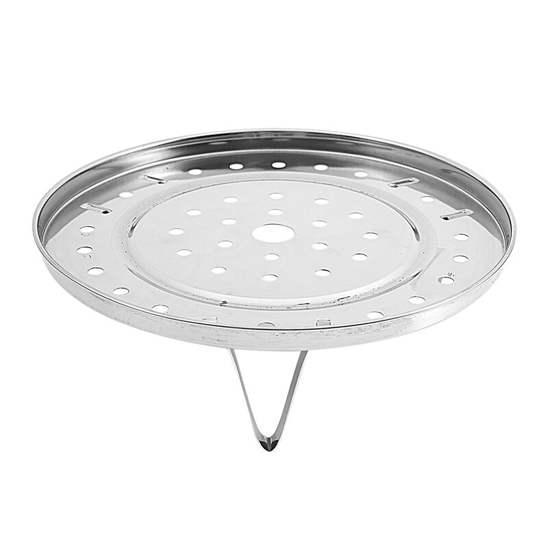 Ronda de comida de acero inoxidable máquina para cocinar a vapor estante de utensilios de cocina de 8 pulgadas de diámetro