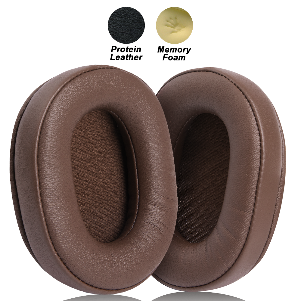 Ersatz für Audio--Technica ATH-MSR7b M10X/M20X/M30X/M40X/M50X/Profi5v/SX1a/10X8cm 100X80mm Ohrpolster Kopfhörerkissen: Schwarz