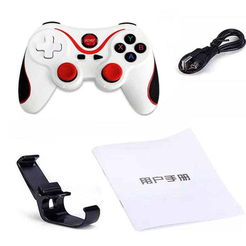 Terios X3 Draadloze Bluetooth Gamepad Joystick Voor Android Smartphone Tablet Remote Controller Zwart Wit Kleur: W Type 2