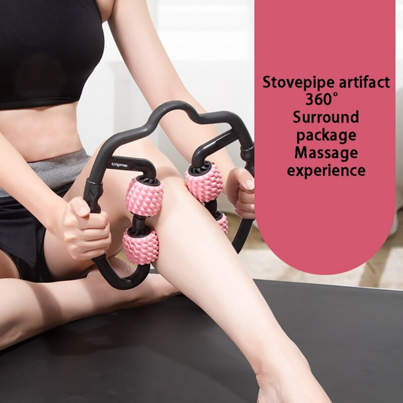 Fitness Massage Roller - Foam Wave - Muscle Relaxer - Rehabilitation Tool - Yoga Equipment