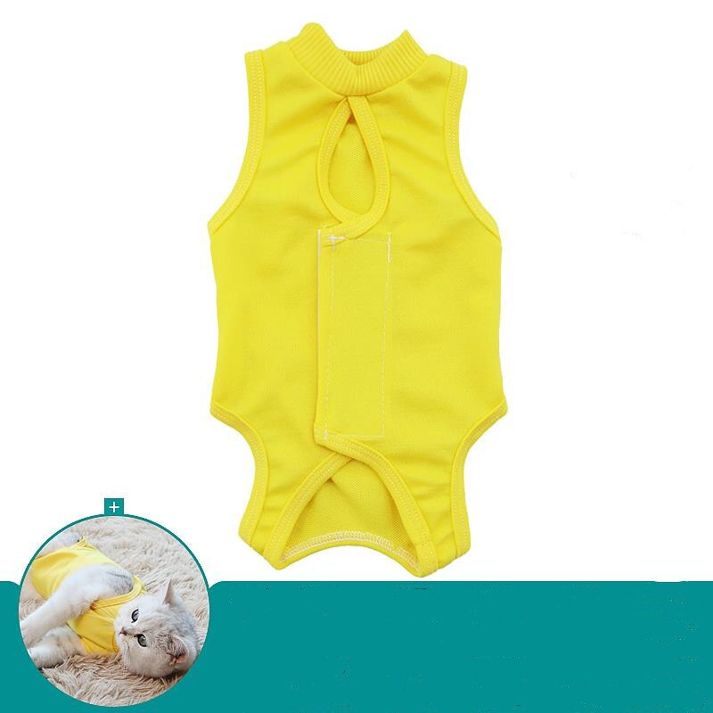 Pet Cats Sterilization Clothes, Cats Clothes,Cats Clothes After Weaning and Sterilization,weaning and Surgery Clothes for Cats