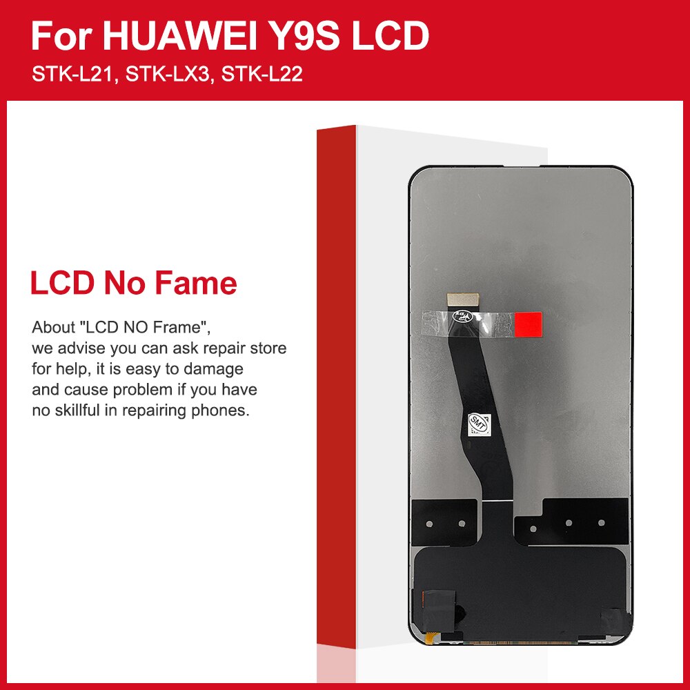 Originales 6.59 #39  y9s - #39 -display mit touchscreen-digitizer-einheit für huawei p smart pro-display