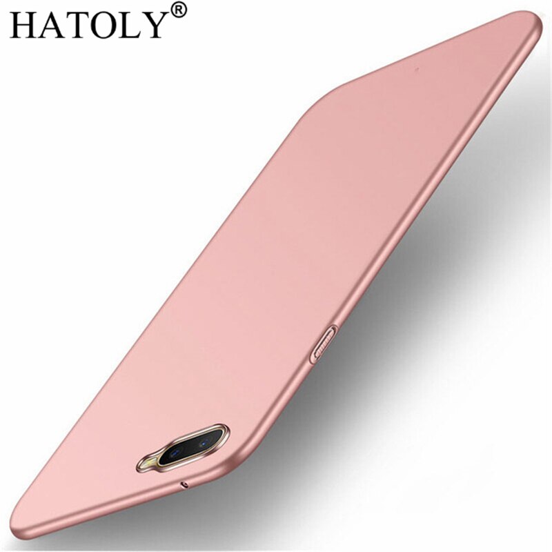 For Smooth Cover OPPO RX17 Neo Case OPPO K1 Ultra-thin Hard PC Protective Back Cases for OPPO RX17 Neo HATOLY: for OPPO RX17 Neo / Rosegold