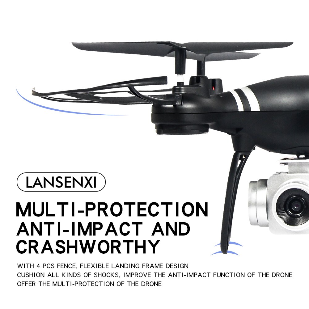 LF608 2.4Ghz Rc Drone 1080P Wifi Fpv Hd Camera Hoogte Houden Een Toets Return/Landing/Nemen off Headless Rc Quadcopter Drone