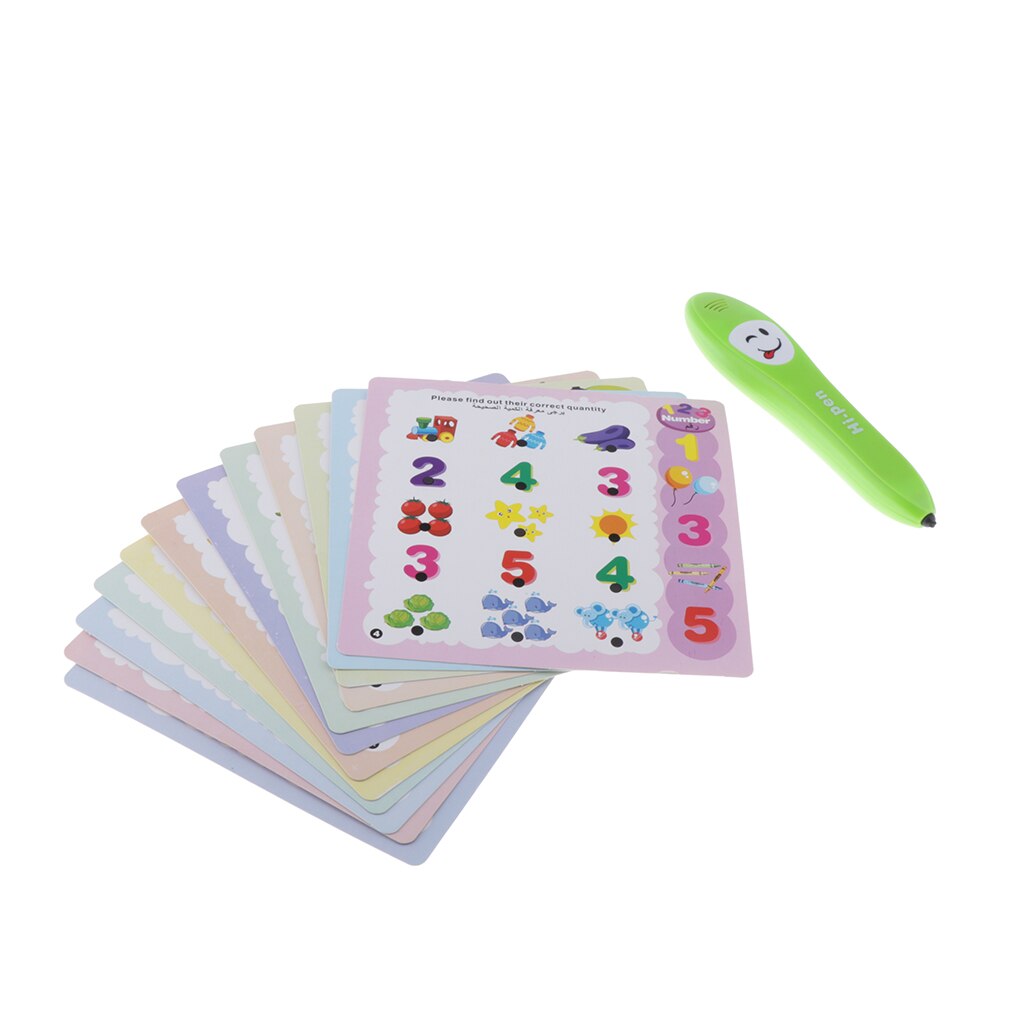 Electronic Smart Learning Pen Learning Pen With Reading Cards Education
