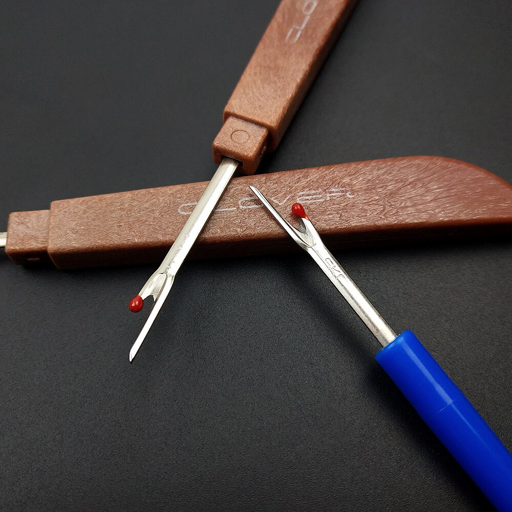 Houten Handvat Stalen Draad Cutter Tornmesje Stitch Removal Mes Naald Arts Naaien Gereedschap Diy Naaien Accessoires