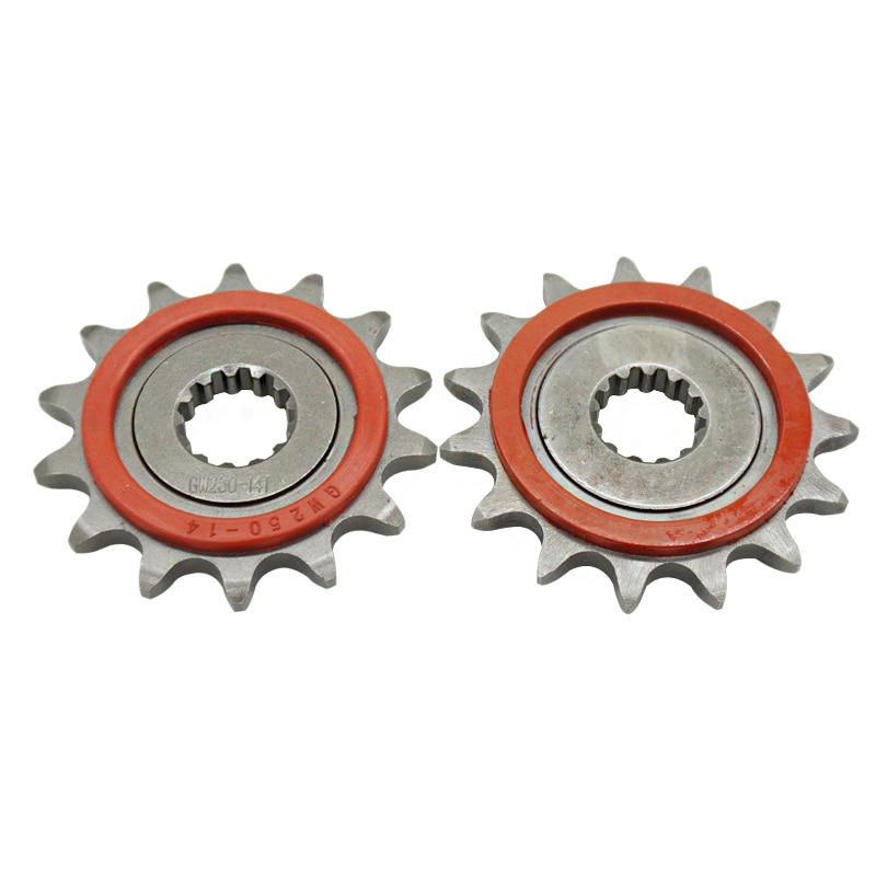 Roue motrice de pignon de moto, petit engrenage, pour GW250 DL250 GSX250R 520-14T 15T