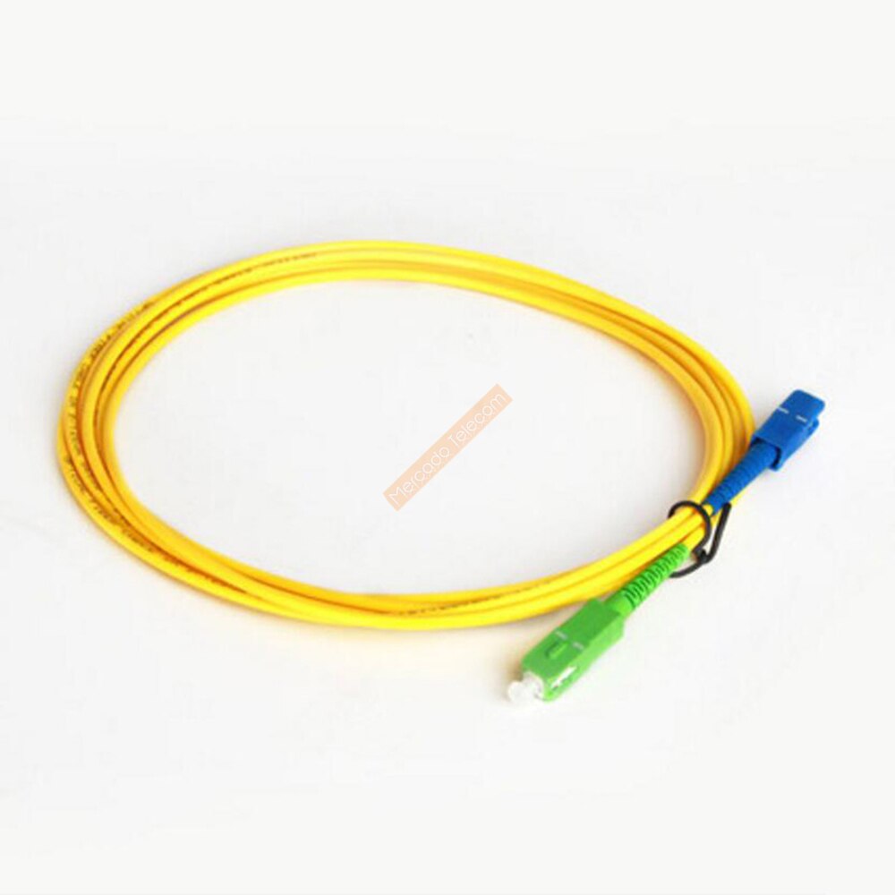 10 Pcs/ Lot SC/ APC-SC/ UPC SIngle Mode Simplex Fiber Optic Jumper Cable 5M 10M 15M 2.0/3.0mm FTTH Fiber Optic Patch Cord Cable