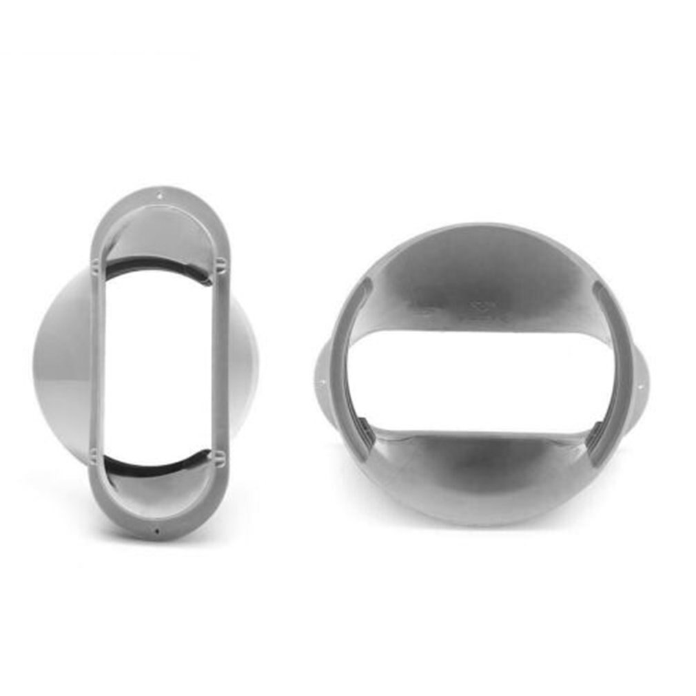 Portable Air Conditioner Window Slide Kit Plate Exhaust Hose Connector FIN Adaptor for Household Portable