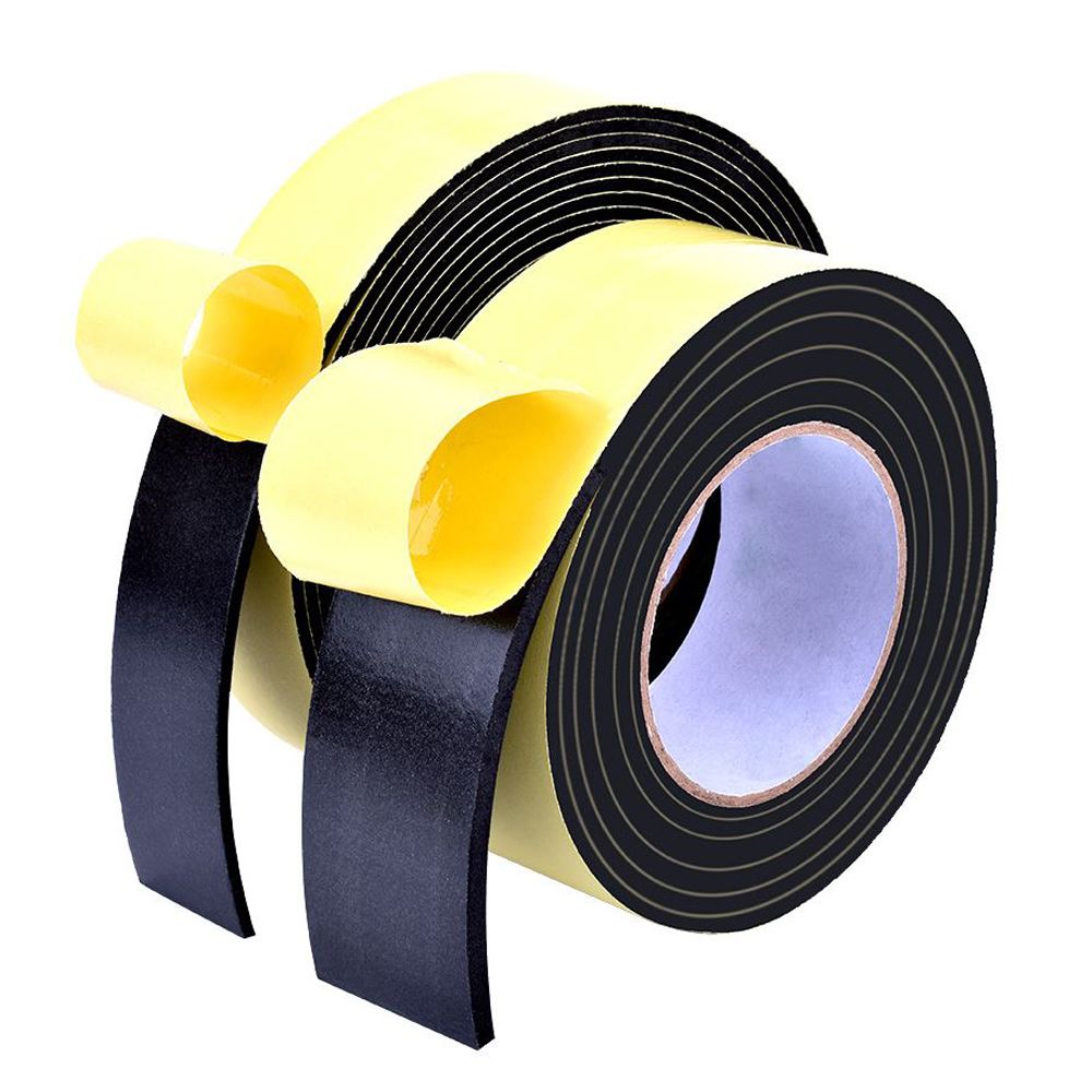 Eva Sponge Single-Sided Tape Shockproof Foam Sealant Strip Car Foam Pad Sound Insulation Buffer Anti-Collision Foam Tape
