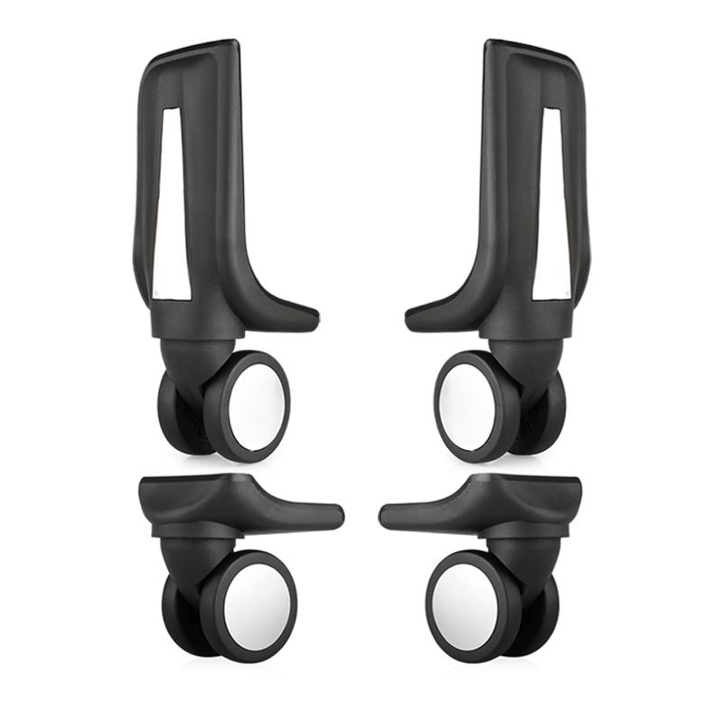 Voor- en achterwielen trolley universele wielkast bagage koffer wieltjes stoffen doos vervangende accessoires wielen