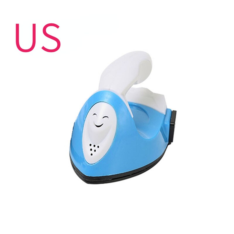Snelle Verwarmd! Reizen Elektrische Ijzer Handheld Mini Ijzer Kinderen Elektrische Ijzer Hotfix Applicator Voor Patches Kledingstuk Stenen: D