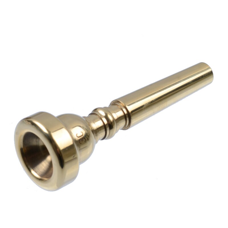 3Pcs Golden Trumpet 3C 5C 7C Mouth Piece Mouthpiece Gold: 3C x3Pcs