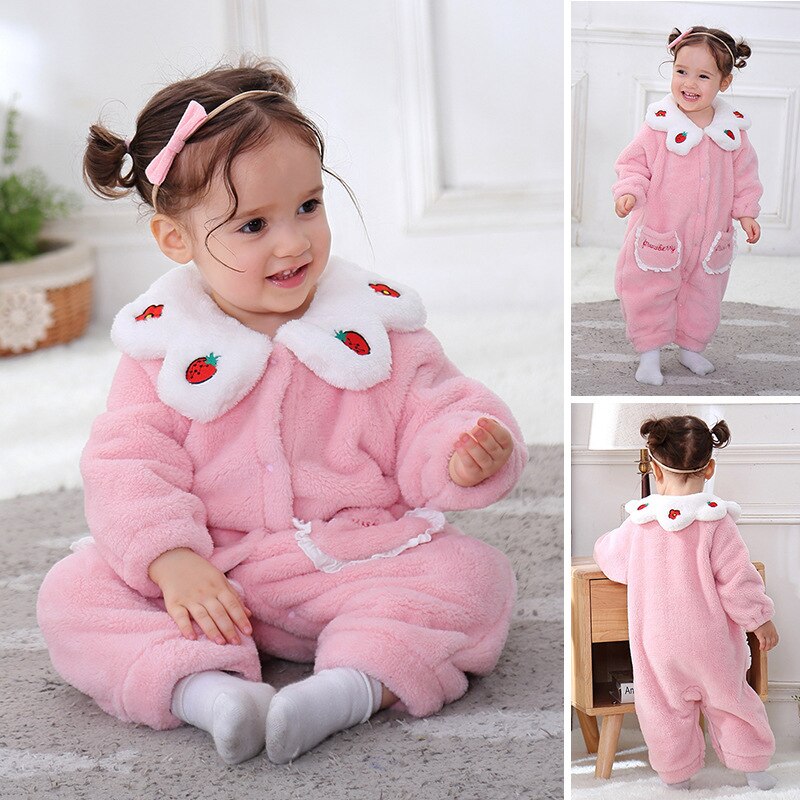 SAILEROAD dessin animé flanelle barboteuses animaux pyjamas bébé vêtements -né couvertures combinaison Kigurumi tenues ramper costume