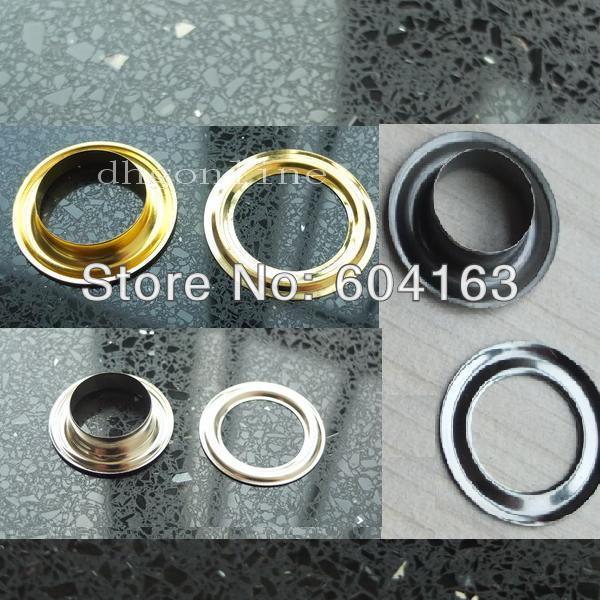 75 set grommet öljetter canvas kläder läder självstöd 7/8 " 21.5mm mix färgval