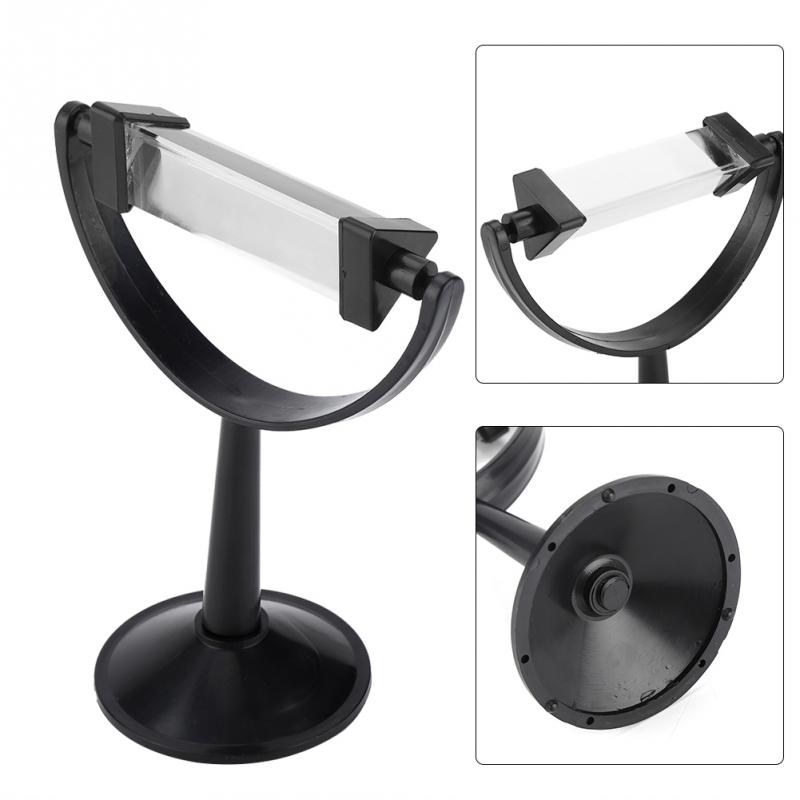 Optical Glass Triangular Prism with Stand Physics Light Spectrum Teaching Tools With