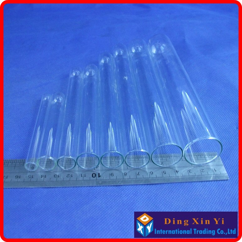 Tube à essai en verre, petits tubes de 18x150mm, diamètre: 18mm, 30 pièces/lot,