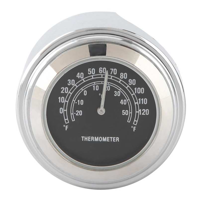 auto parts water tank meter 22-25mm Motorcycle Handlebar Mount Thermometer Temp Dial Meter Gauge temperature car meter water